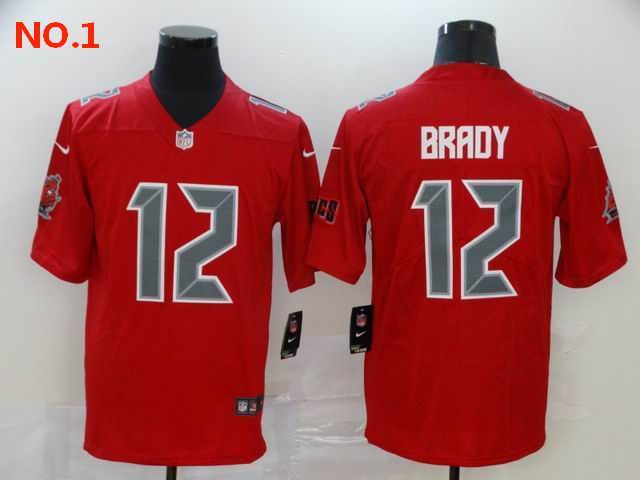 Men's Tampa Bay Buccaneers #12 Tom Brady Jerseys-3